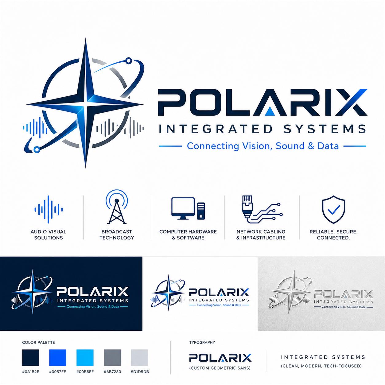 POLARIX brand identity